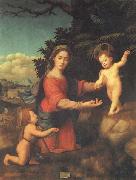 BUGIARDINI, Giuliano Madonna and Child with hte Young St.john t he Baptist USA oil painting artist